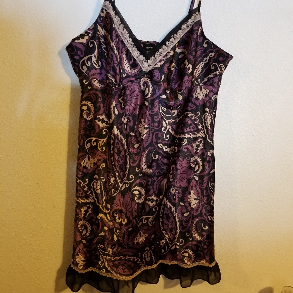 2/$10 chemise sale! 🔮 Purple Satin Chemise